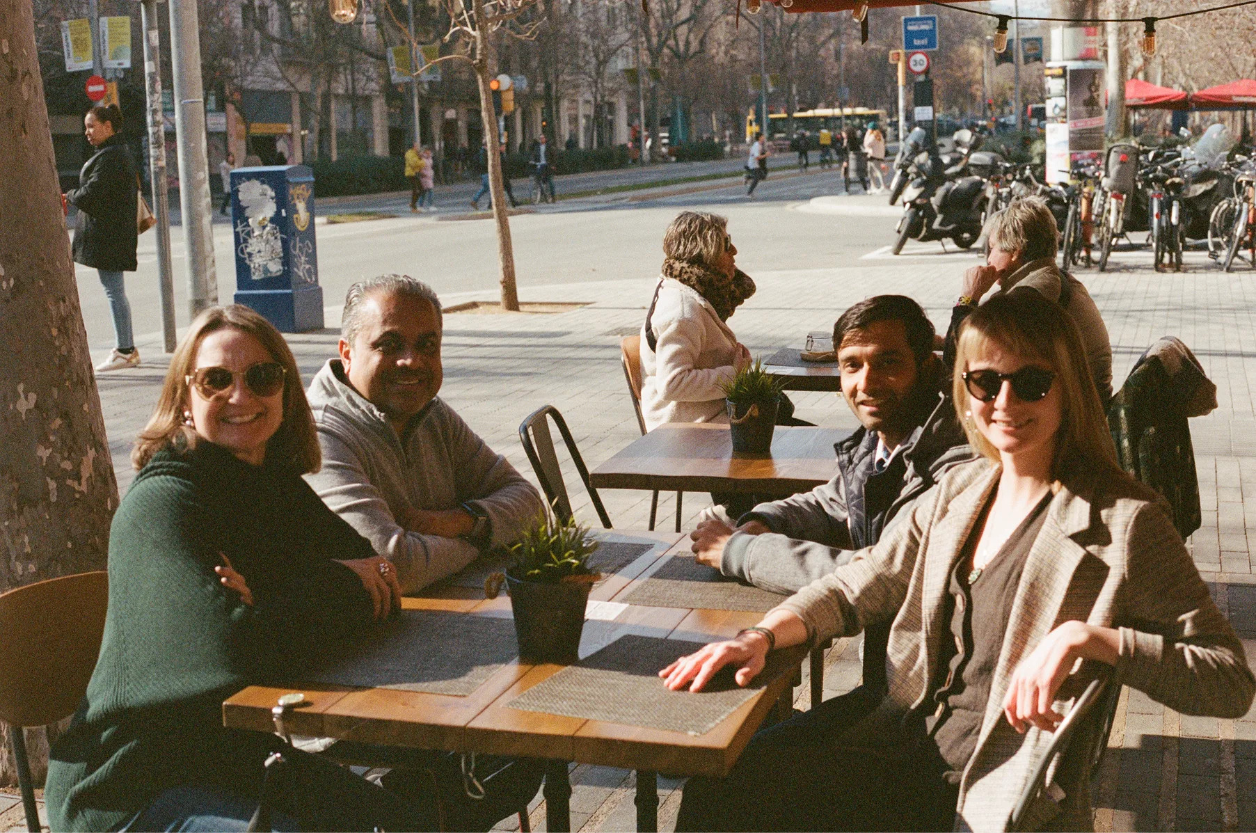 Lunch in Barcelona after Mobile World Congress