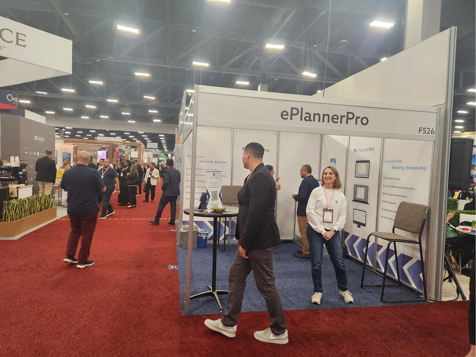 ePlannerPro booth in Las Vegas