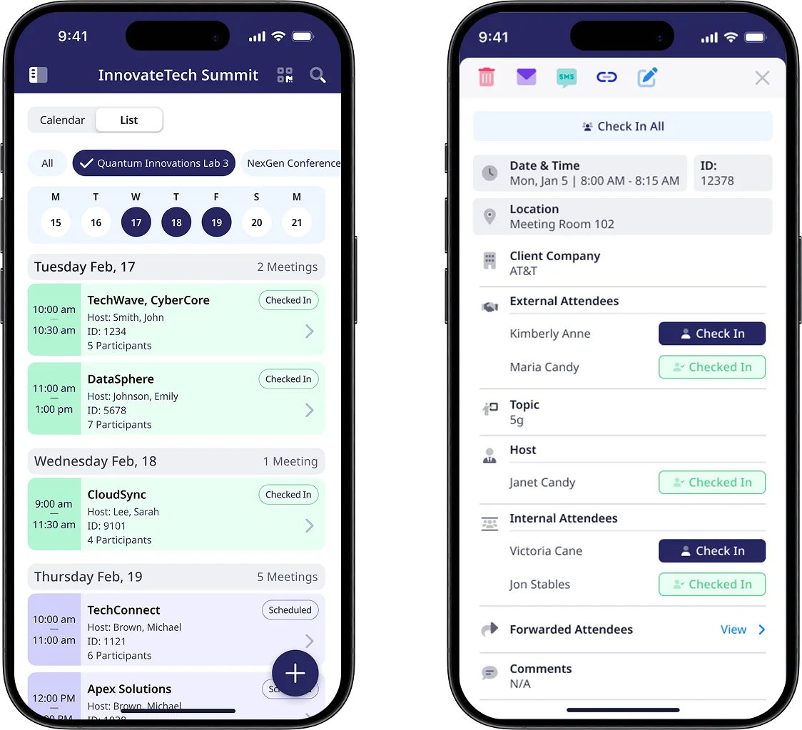 ePP mobile companion app on iPhone